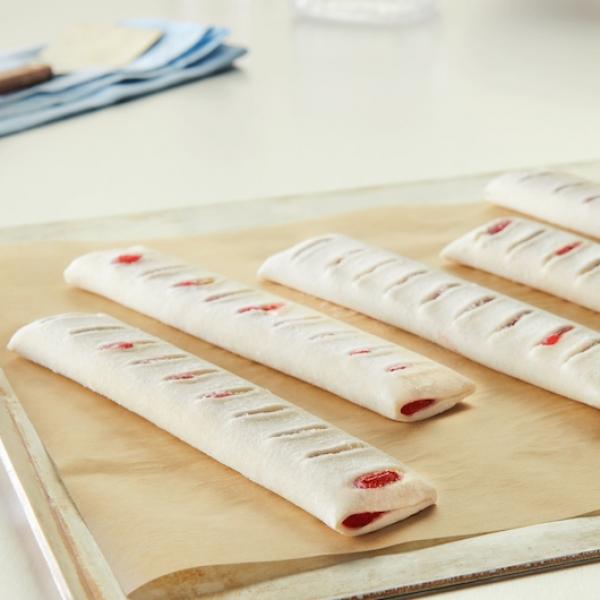 Pillsbury™ Frozen Strudel Sticks® Doughstrawberry Cream Cheese 16.5 Pound Each - 1 Per Case.