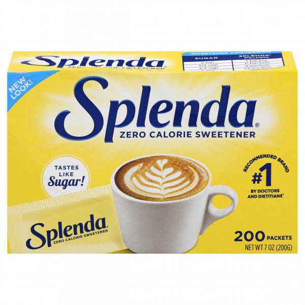 SplendaPackets 7 Ounce Size - 12 Per Case.