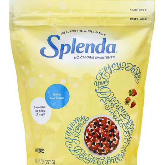 Splenda Granular 9.7 Ounce Size - 8 Per Case.