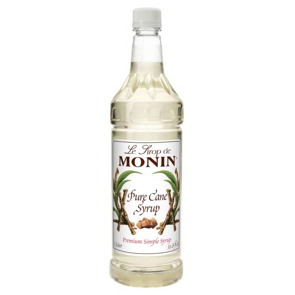 Monin Pure Cane Syrup 1 Liter - 4 Per Case.