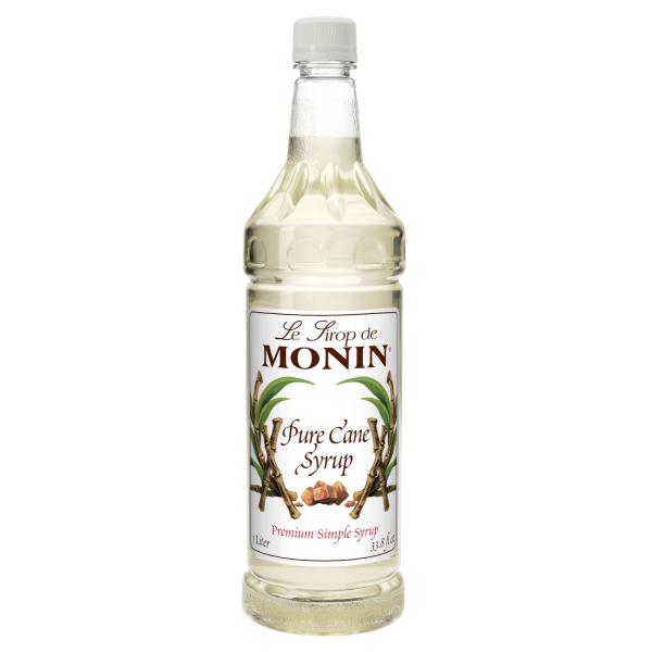 Monin Pure Cane Syrup 1 Liter - 4 Per Case.