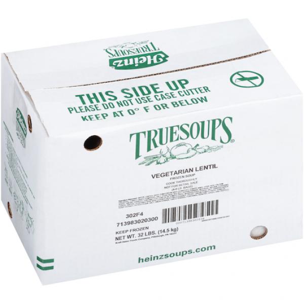 HEINZ TRUESOUPS Vegetarian Lentil Soup 8 lb. Bag 4 Per Case