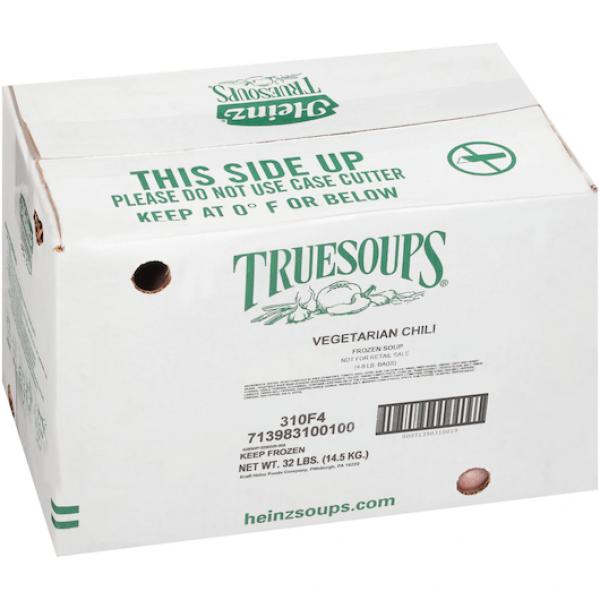 HEINZ TRUESOUPS Vegetarian Chili Soup 8 lb. Bag 4 Per Case