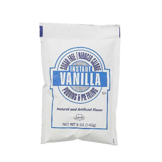 Chefs Companion Pudding Reduced Calories Sugar Free Vanilla 5 Ounce Size - 12 Per Case.