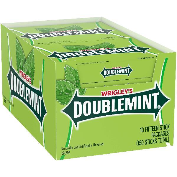 Doublemint Sticks 15 Piece - 120 Per Case.