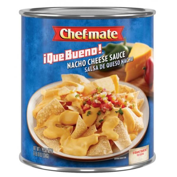 Chef Mate Que Bueno Jalapeno Cheese Sauce 106 Ounce Size - 6 Per Case.