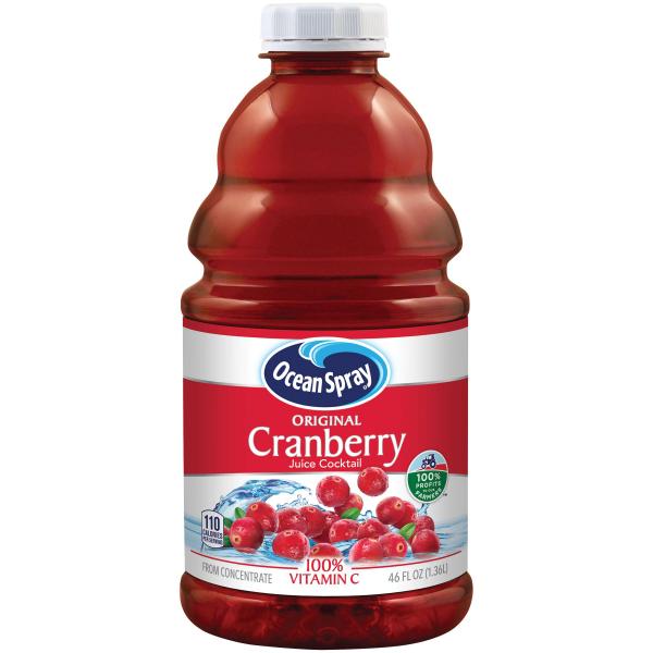 Cranberry Juice Cocktail Tray 46 Fluid Ounce - 8 Per Case.