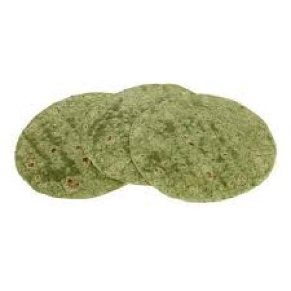 Mission 2" Spinach Herb Wraps 12 Count Packs - 6 Per Case.