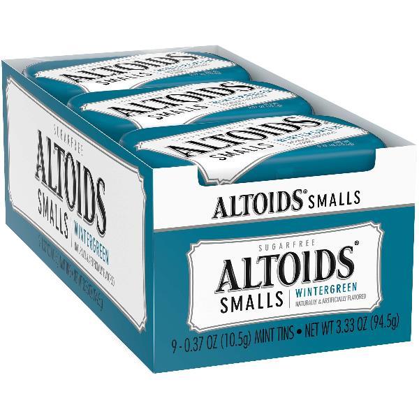 Altoids Smalls Wintergreen 0.37 Ounce Size - 108 Per Case.