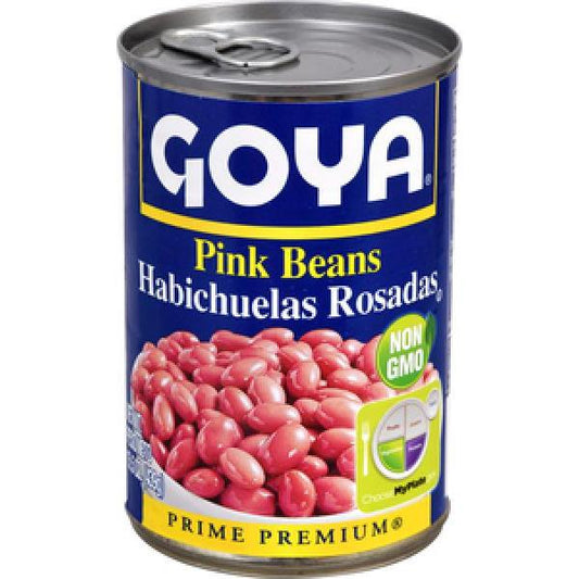 Goya Pink Beans 15.5 Ounce Size - 24 Per Case.