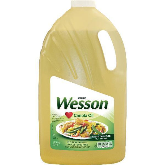 Wesson Wesson Canola Oil 1 Gallon - 4 Per Case.