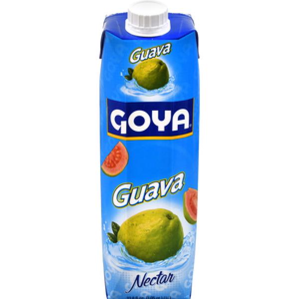 Goya Guava Nectar 33.8 Ounce Size - 12 Per Case.