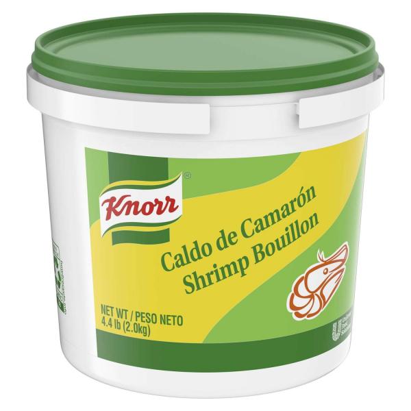 Knorr Bouillon Caldo De Camaron 4.4 Pound Each - 4 Per Case.