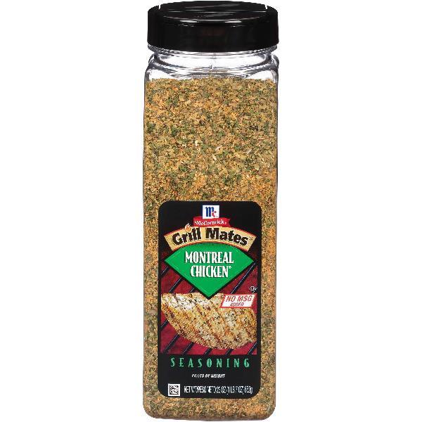 Mccormick Grill Mates Montreal Chicken Seasoning 23 Ounce Size - 6 Per Case.