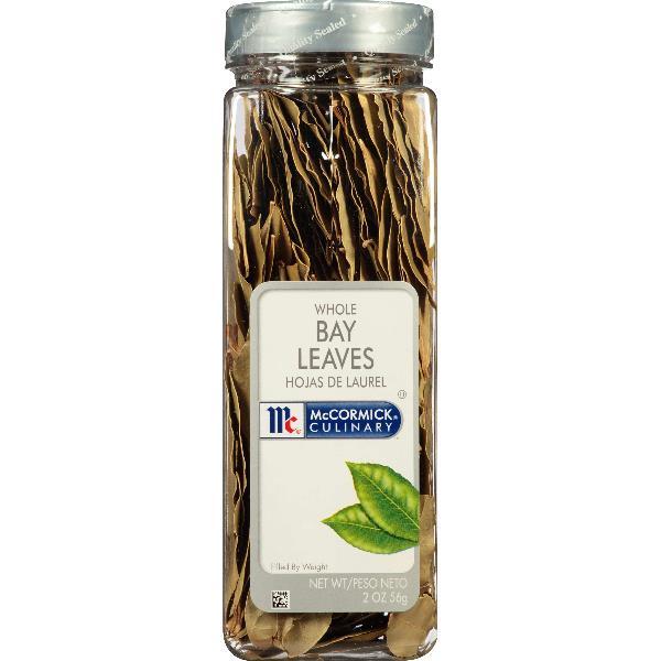 Mccormick Culinary Bay Leaves 2 Ounce Size - 6 Per Case.