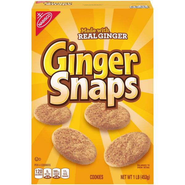 Old Fash Ginger Snap 1 Pound Each - 6 Per Case.