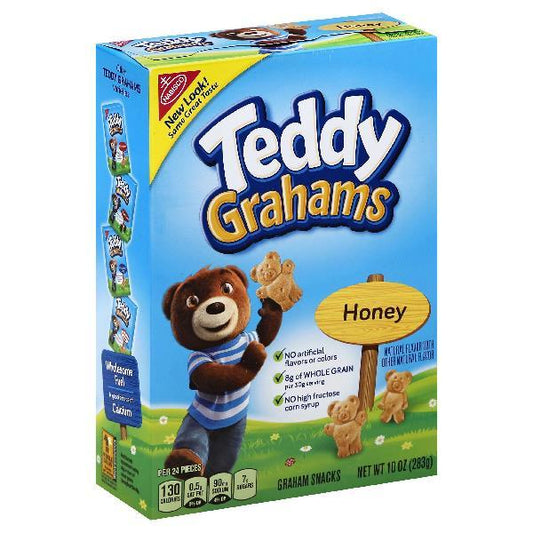 Teddy Grahams Honey 10 Ounce Size - 6 Per Case.