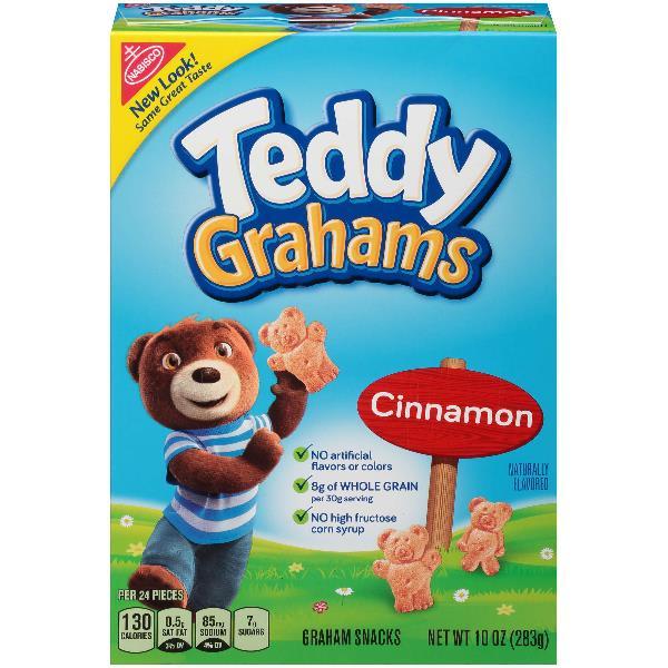 Teddy Grahams Cookie Teddy Graham Cinnamon 10 Ounce Size - 6 Per Case.