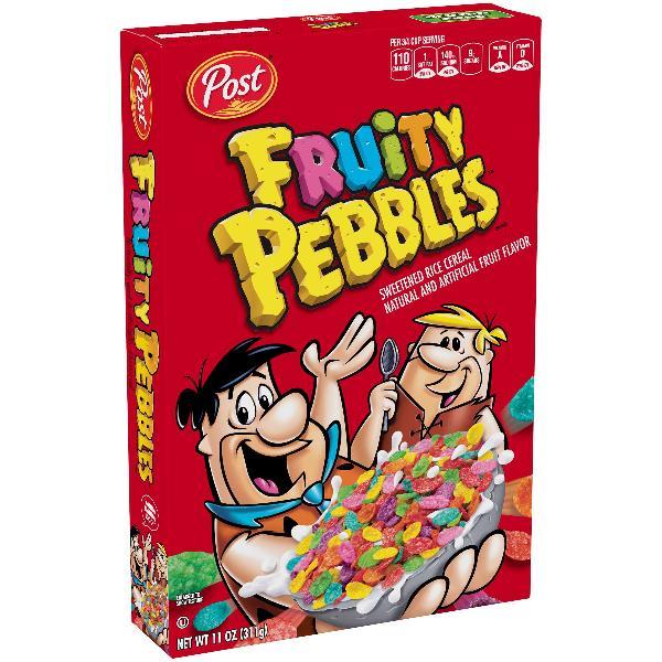 Post Fruity Pebbles 11 Ounce Size - 12 Per Case.