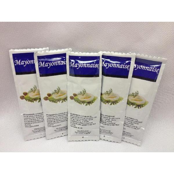 Sauer Mayonnaise Single Serve 9 Grams Each - 200 Per Case.