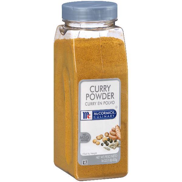 Mccormick Culinary Curry Powder 16 Ounce Size - 6 Per Case.