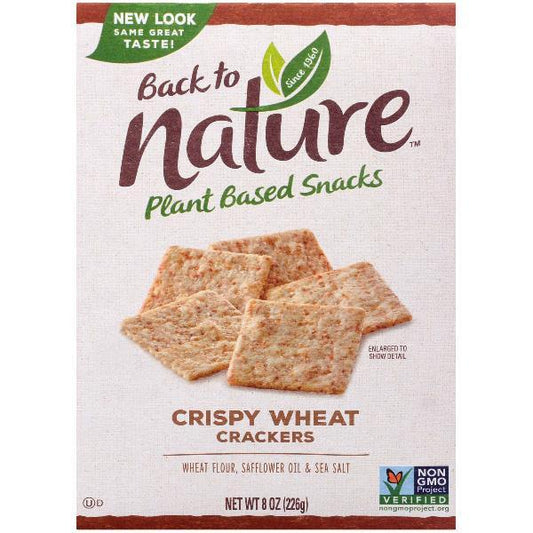 Crispy Wheat Cracker 8 Ounce Size - 6 Per Case.