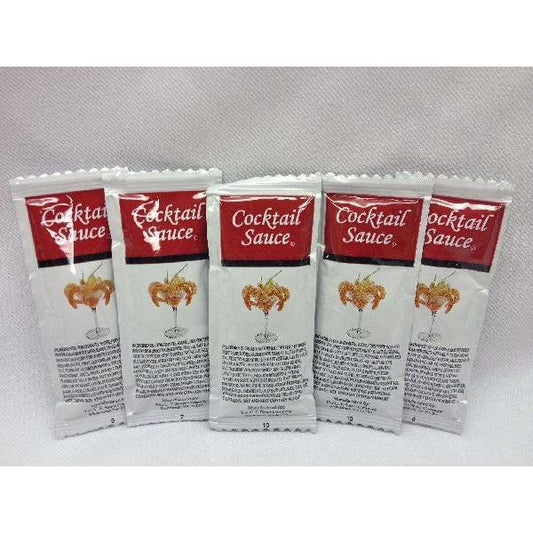 Cocktail Sauce Pouch 12 Grams Each - 200 Per Case.