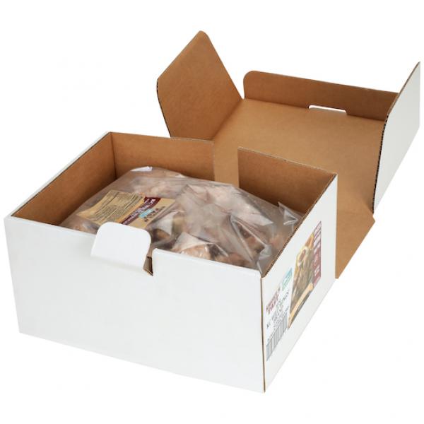 Smithfield Farmland Wild Mini Individual Quick Frozen Fully Cooked Pork Wings 5.5 Pound Each - 2 Per Case.