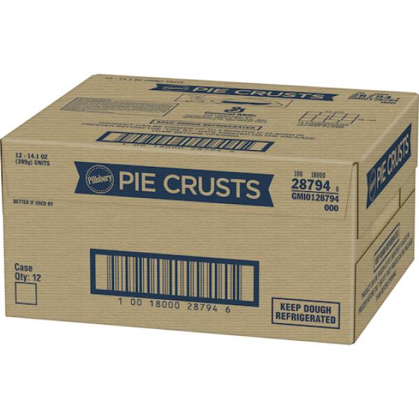 Shell 9" Pastry Pie Unbaked 14.1 Ounce Size - 12 Per Case.