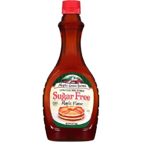 Maple Flavor Sugar Free Syrup 24 Fluid Ounce - 12 Per Case.