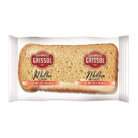 Classic Melba Toast 2 Count Packs - 320 Per Case.