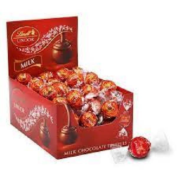 Lindor Chocolate Truffle Milk Chocolate Changemaker 0.42 Ounce Size - 720 Per Case.