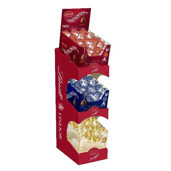 Lindor Chocolate Truffle Combo Pak 1 Count Packs - 240 Per Case.