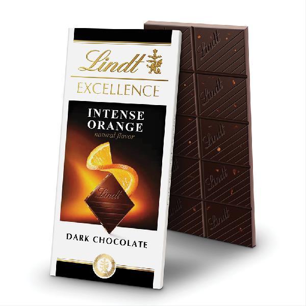 Excellence Chocolate Bar Intense Orange 3.5 Ounce Size - 144 Per Case.