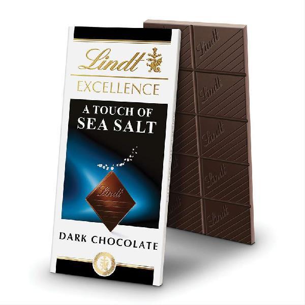 Excellence Chocolate Bar Sea Salt 3.5 Ounce Size - 144 Per Case.