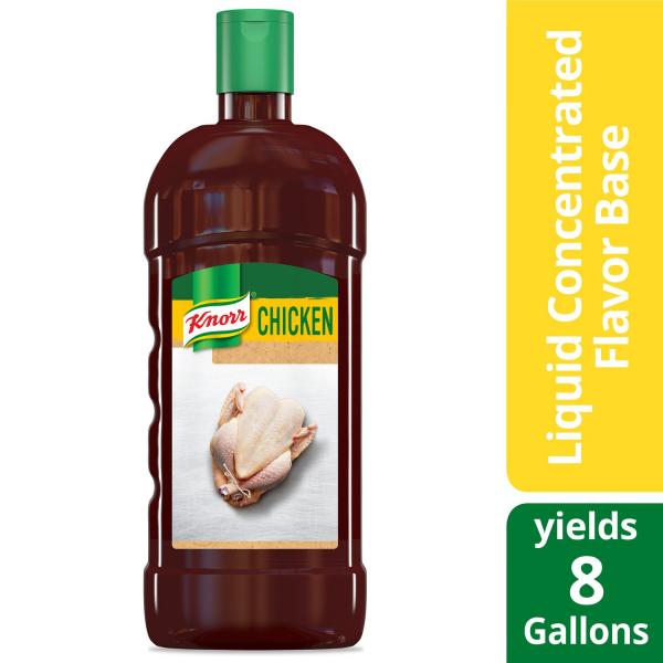 Knorr Concentrated Base Liquid Plastic Bottlechicken 32 Fluid Ounce - 4 Per Case.