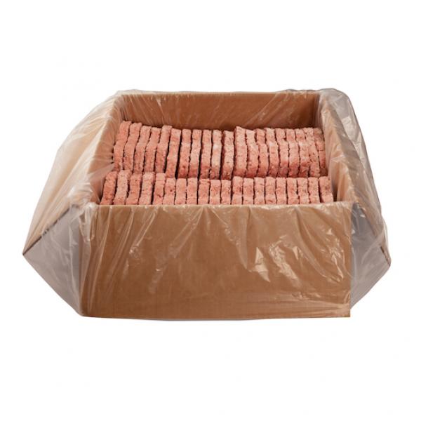 Tnt Beef Patties With Seasoning 8 Ounce Size - 40 Per Case.