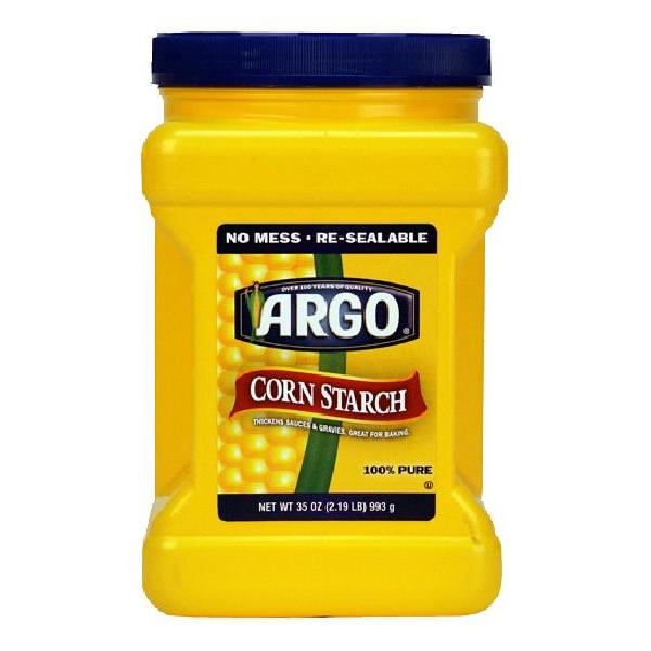 Argo Pure Corn Starch 35 Ounce Size - 6 Per Case.