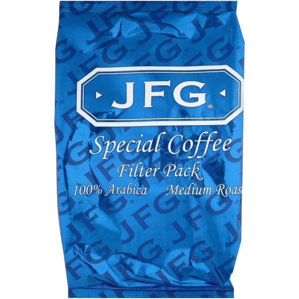 Jfg Special Blend Filter Pack 2 Ounce Size - 70 Per Case.