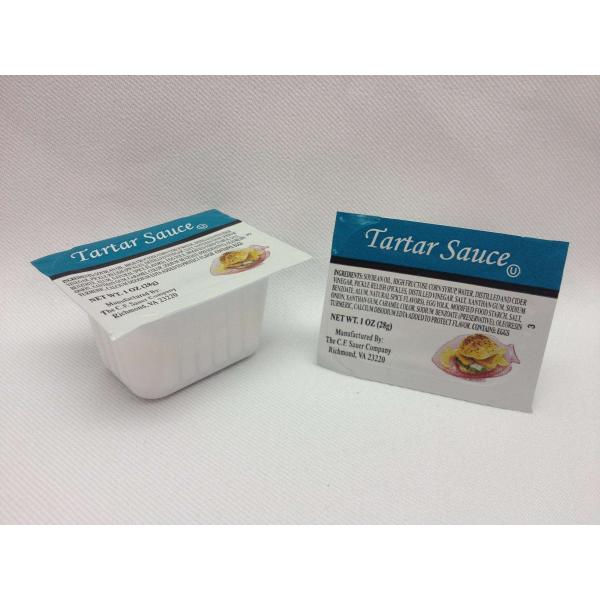 Tartar Sauce 1 Ounce Size - 6.244 Pound Per Case.