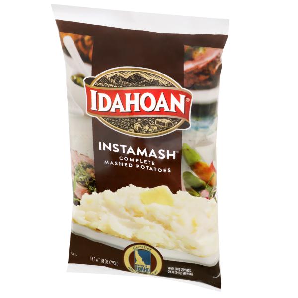 Idahoan® Flakes Instamash® Mashed Potatoes Mix Hs 28 Ounce Size - 12 Per Case.