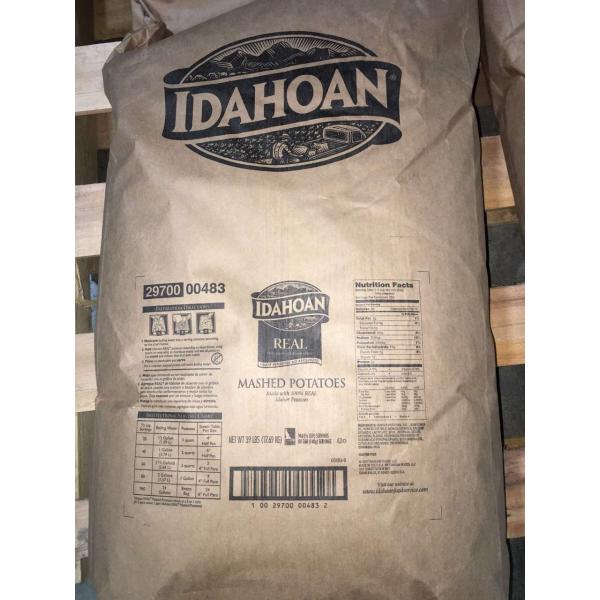 Idahoan Foods Custom Pack Real Mashed Potatoes 1-39 Pound Kosher 1-39 Pound