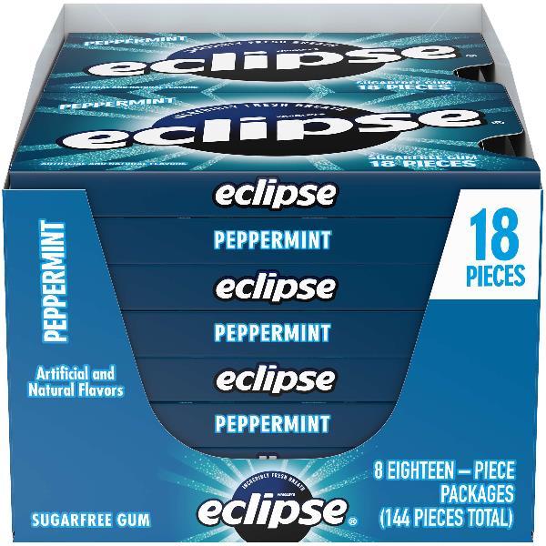 Eclipse Peppermint PcCs 18 Piece - 144 Per Case.