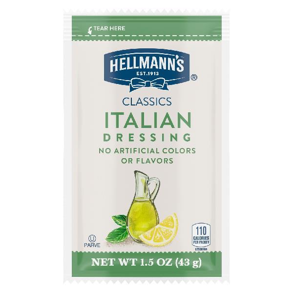 Hellmann's Spreadsdressing Classics Italianpc 1.5 Fluid Ounce - 102 Per Case.