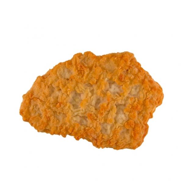 Fully Cooked Reduced Sodium Breaded Chicken Breast Patties Bulk 4 Ounce Size - 60 Per Case.