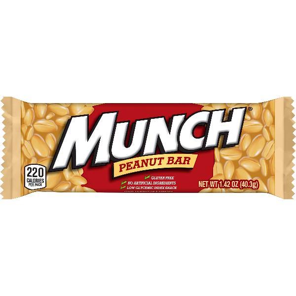 Munch Nut Bar Singles 1.42 Ounce Size - 360 Per Case.