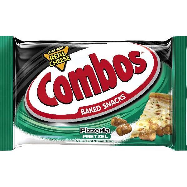 Combos Pizzeria Pretzel Singles 1.8 Ounce Size - 216 Per Case.