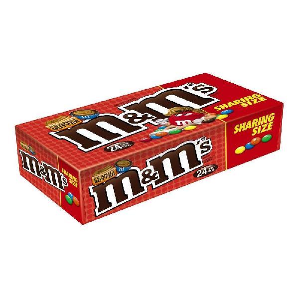 M&m's Peanut Butter King Size 2.83 Ounce Size - 144 Per Case.