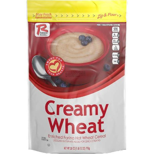 Ralston Creamy Wheat Farina 28 Ounce Size - 12 Per Case.