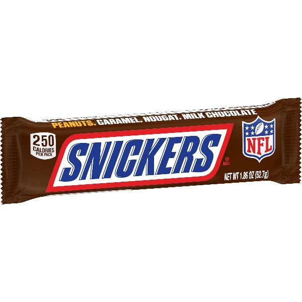 Snickers Singles 1.86 Ounce Size - 384 Per Case.